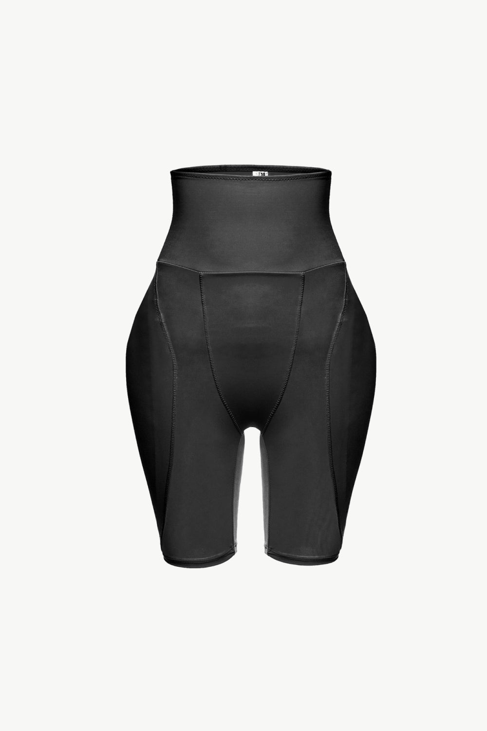 Full Size High Waisted Pull-On Shaping Shorts-Street 360-Black-S-Urbanheer