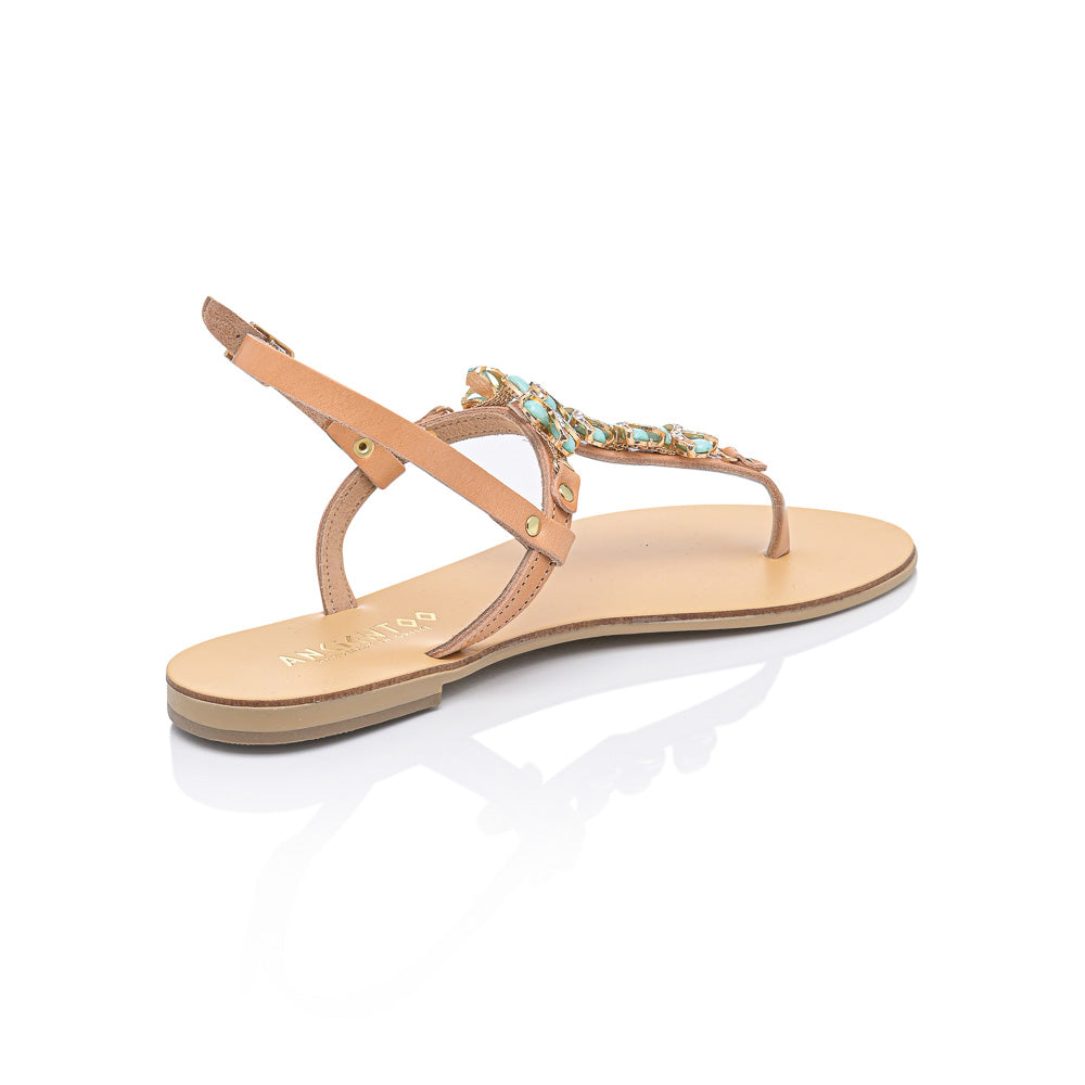 Ancientoo T-Strap Sandals Mariza-T strap-Ancientoo-NUTURAL/NUDE-US 5.5 / EU 36-Urbanheer