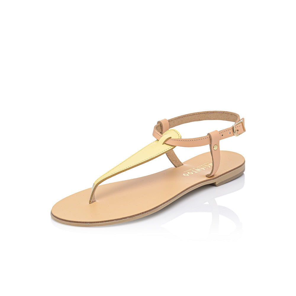 Ancientoo Sandals Calypso-Sandals-Ancientoo-LEMON NATURAL/NUDE-US 5.5 / EU 36-Urbanheer