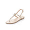 Ancientoo Sandals Brizo-T strap-Ancientoo-NUDE/NUDE-US 8 / EU 39-Urbanheer