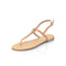 Ancientoo T-Straps Sandals Melina-T strap-Ancientoo-NATURAL GOLD/NUDE-US 5.5 / EU 36-Urbanheer