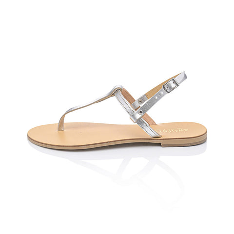 Ancientoo Sandals Brizo-T strap-Ancientoo-NUDE/NUDE-US 8 / EU 39-Urbanheer