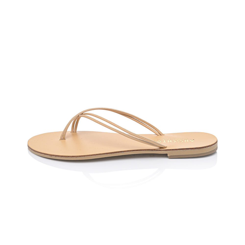 Ancientoo Flip Flops Aphaea Cord-Flip Flops-Ancientoo-NUDE/NUDE-US 5.5 / EU 36-Urbanheer