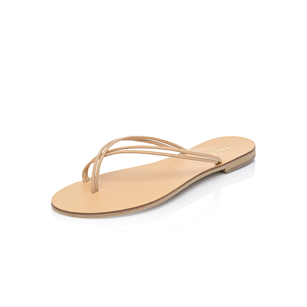 Ancientoo Flip Flops Aphaea Cord-Flip Flops-Ancientoo-NUDE/NUDE-US 5.5 / EU 36-Urbanheer