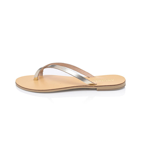 Ancientoo Flip Flops Aphaea-Flip Flops-Ancientoo-BROWN/BROWN-US 6 / EU 37-Urbanheer