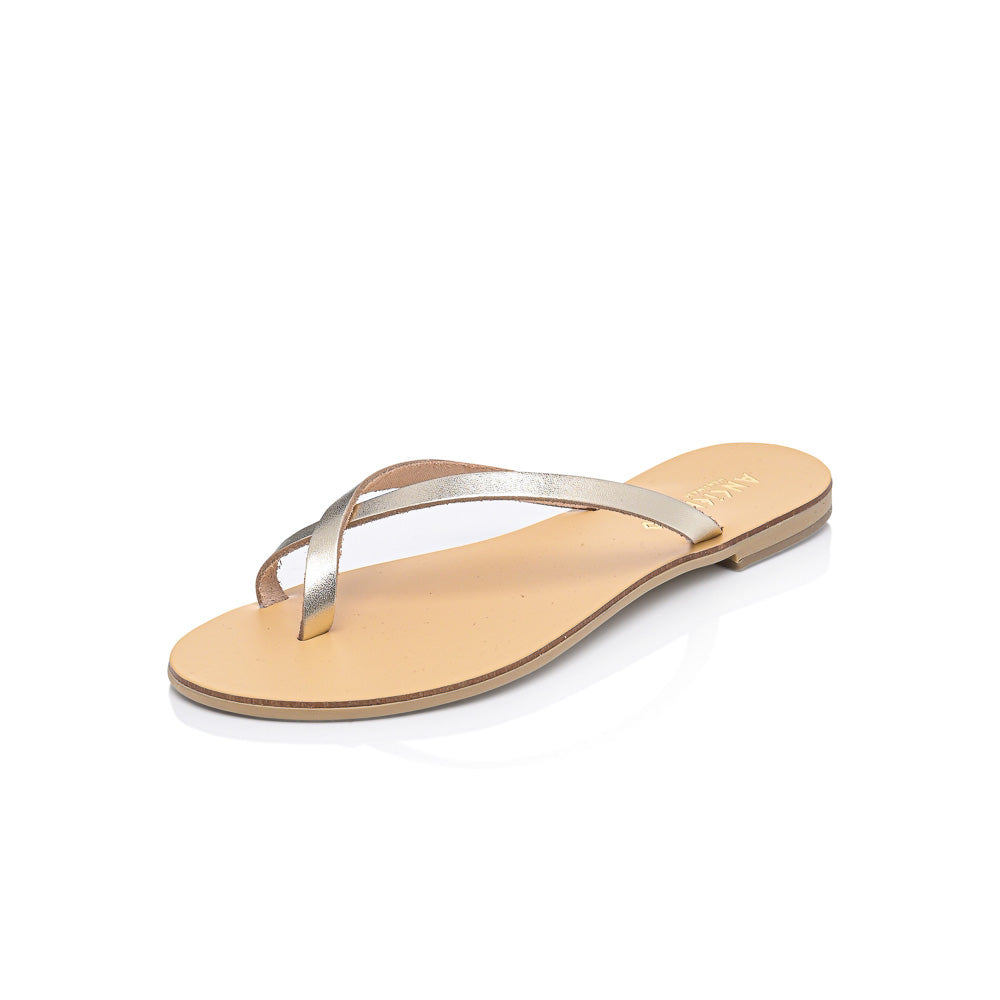 Ancientoo Flip Flops Aphaea-Flip Flops-Ancientoo-BROWN/BROWN-US 6 / EU 37-Urbanheer