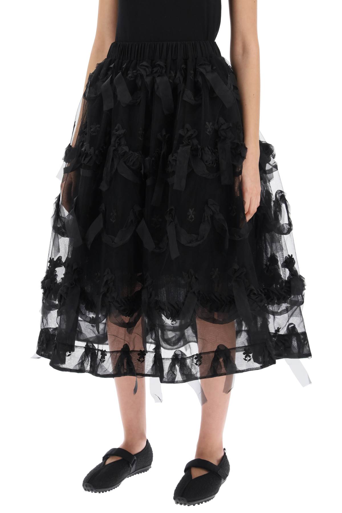 Simone rocha embroidered tutu skirt-Simone Rocha-6-Urbanheer