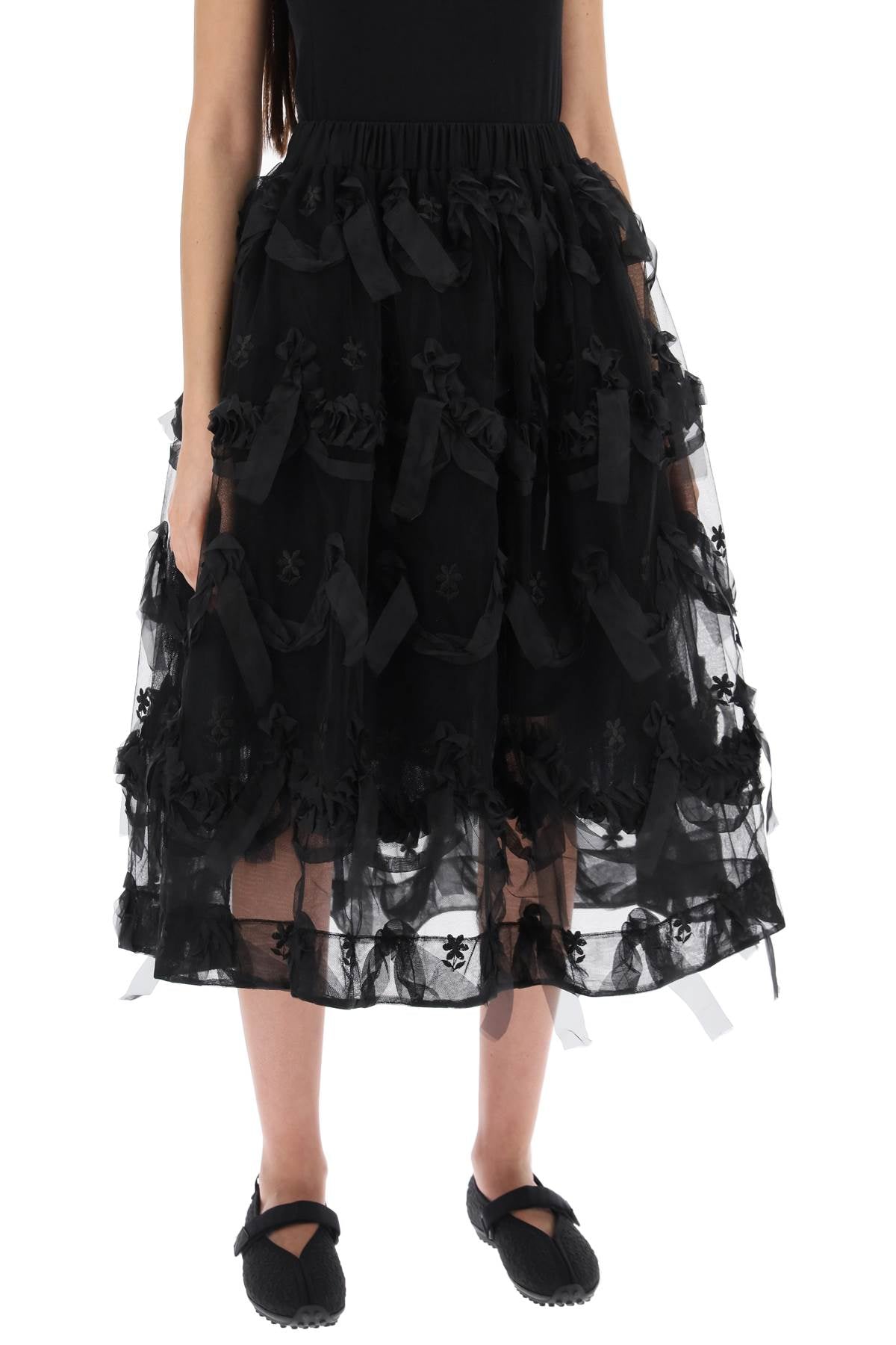 Simone rocha embroidered tutu skirt-Simone Rocha-6-Urbanheer