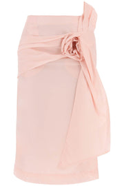 Simone rocha pencil skirt with floral applique-Simone Rocha-6-Urbanheer