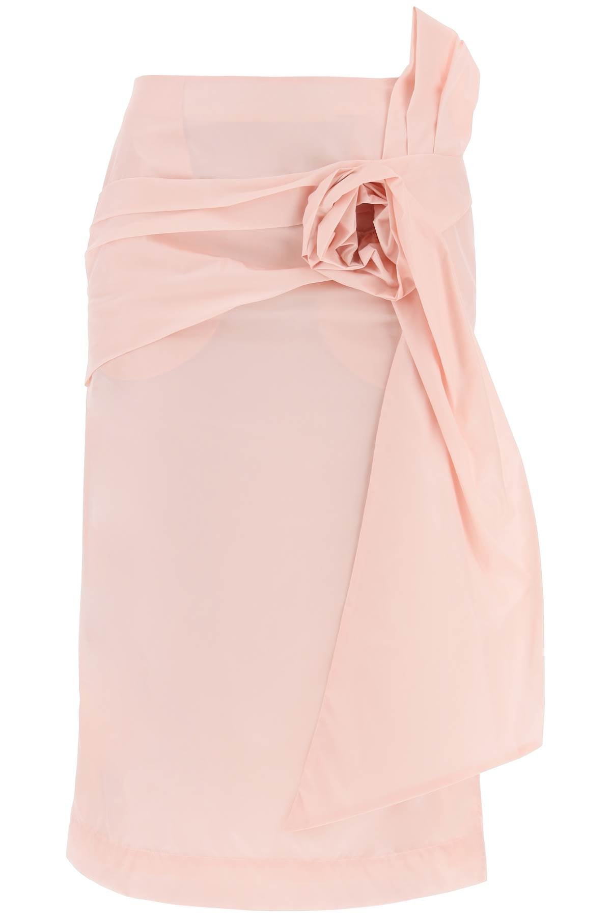 Simone rocha pencil skirt with floral applique-Simone Rocha-6-Urbanheer