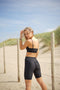 V-Neck sports bra - Dolphin grey-SAVE THE WAVE ®-S-Urbanheer