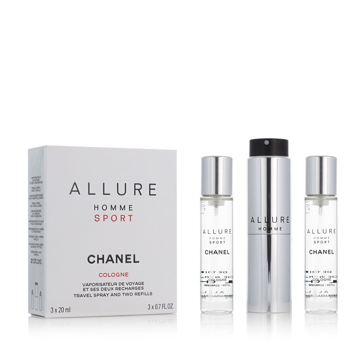 Men's Perfume Set Chanel 3 Pieces Allure Homme Sport Cologne – UrbanHeer
