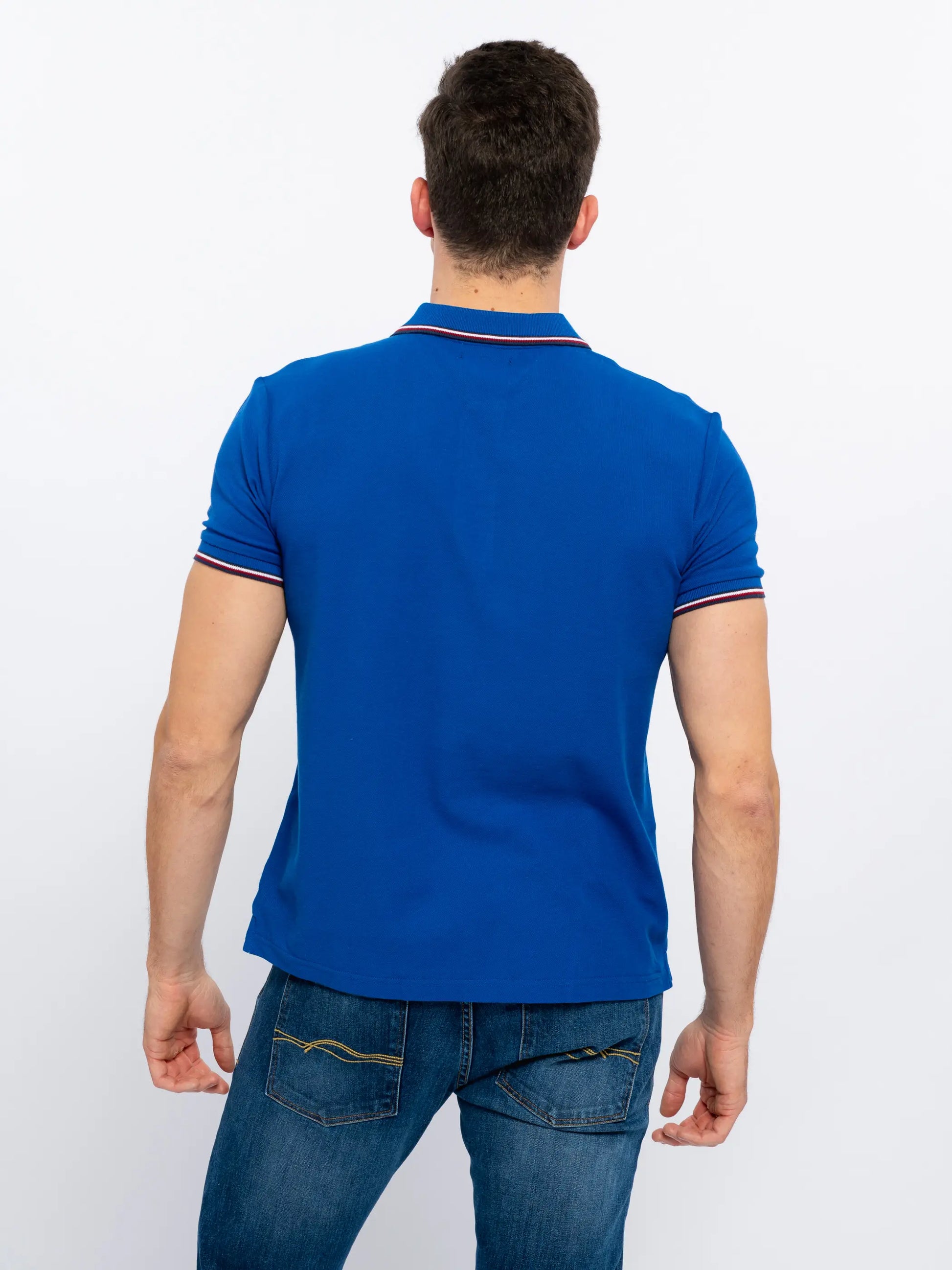 Royal Blue Polo T-Shirt-SMF-S-Urbanheer