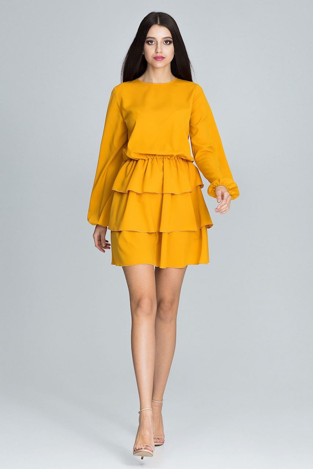 All-Day Comfort: Women Dress-Clothing - Women-Figl-yellow-L-Urbanheer