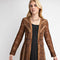 Lace Jacket With Studded Suede Details-Vocal-S-Urbanheer