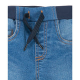 UBS2 Baby boy's blue superflex cotton denim trousers