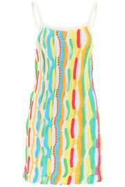 Msgm multicolor knit mini dress-MSGM-M-Urbanheer