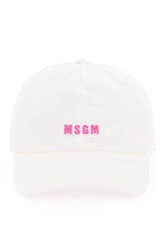 Msgm fluo logo baseball cap-MSGM-Urbanheer
