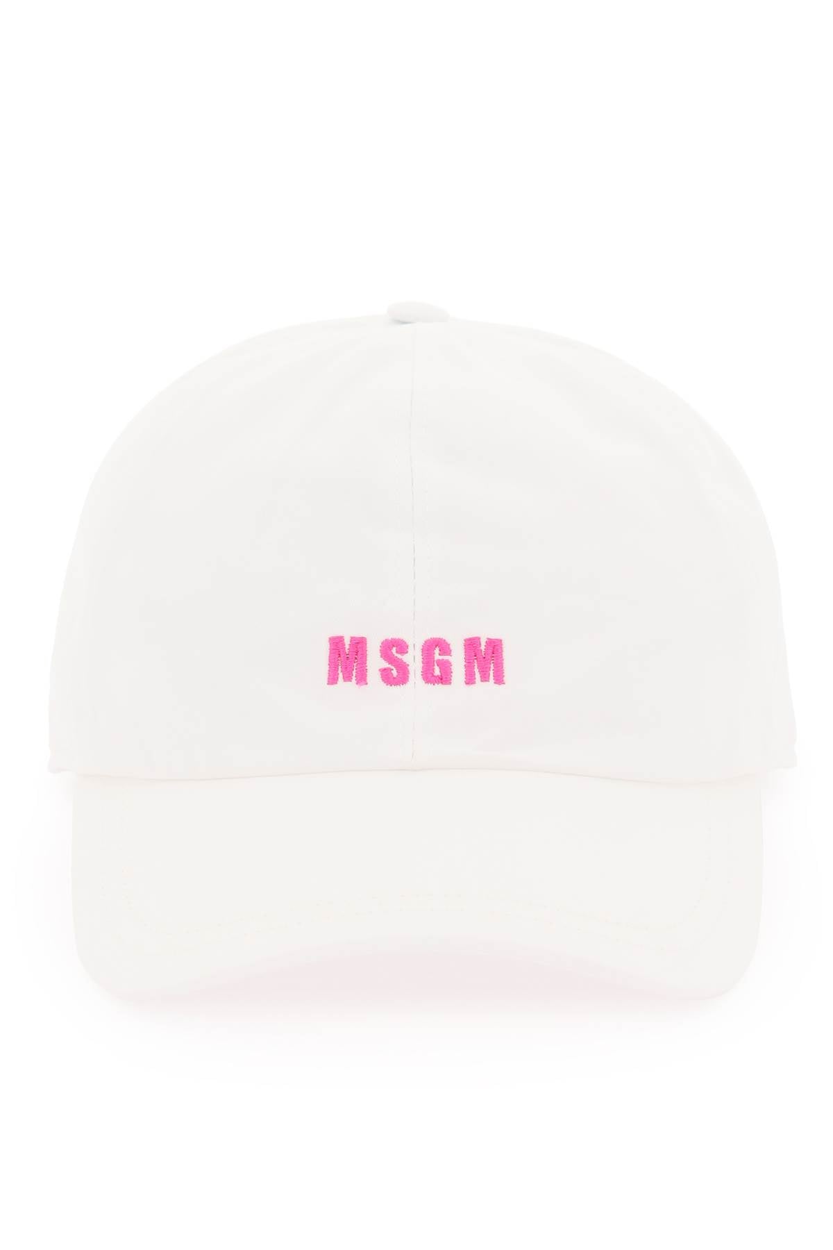 Msgm fluo logo baseball cap-MSGM-Urbanheer