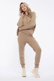 Front Buttons Pullover Sweater-Blu Pepper-S-Urbanheer