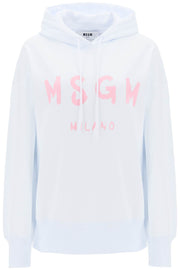 Msgm brushed logo hoodie-MSGM-L-Urbanheer