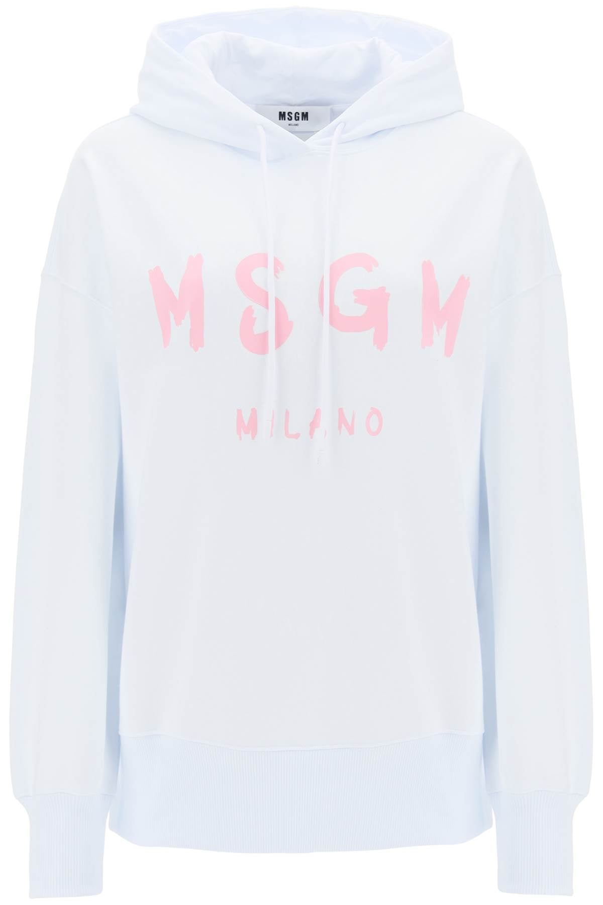 Msgm brushed logo hoodie-MSGM-L-Urbanheer