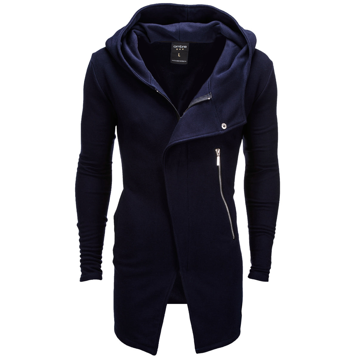 Men's sweatshirt zip hooded Hugo UrbanX navy-UHXE-M-Urbanheer