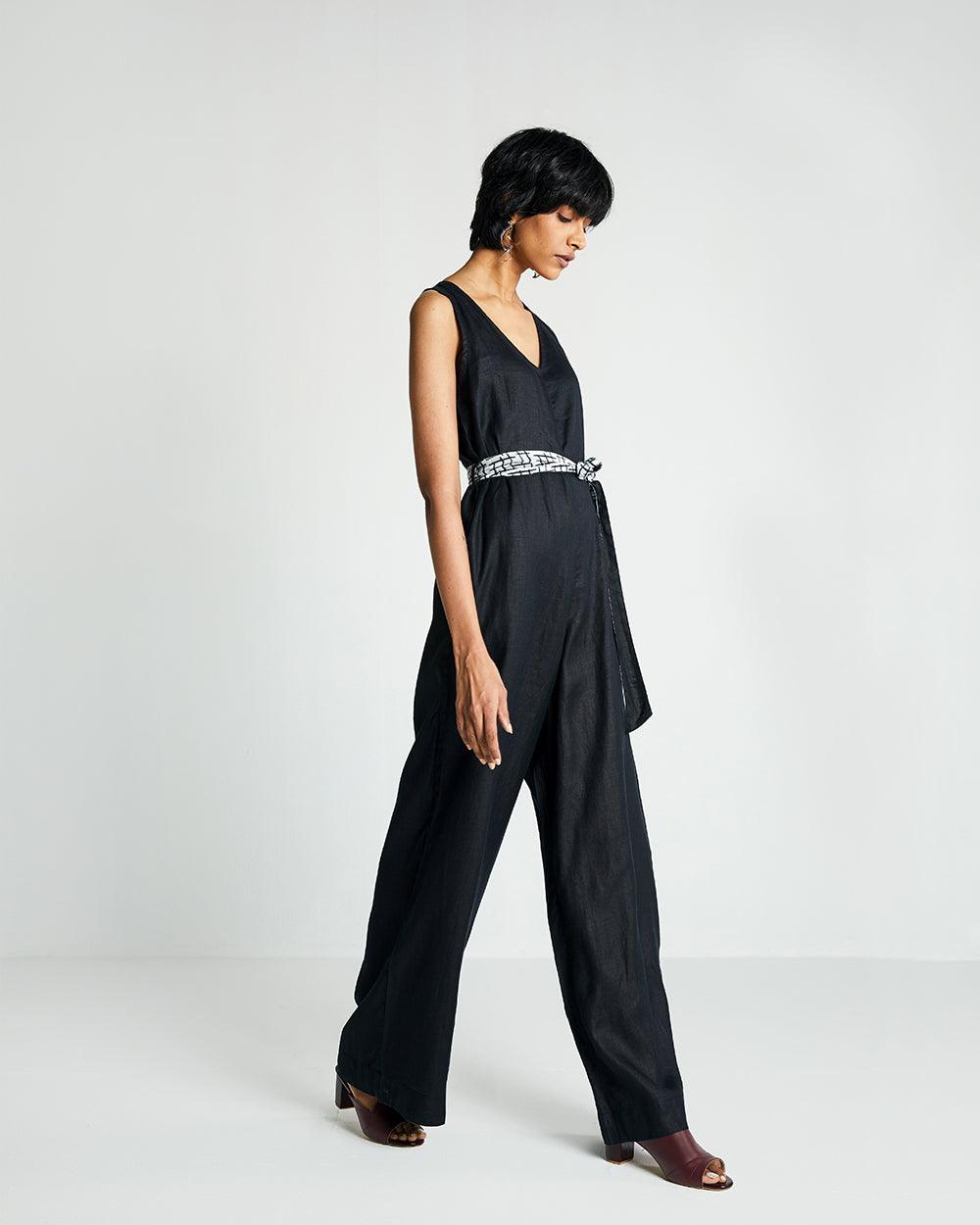 All Around the World Jumpsuit-Jumpsuit-Reistor-Black-XS-Urbanheer