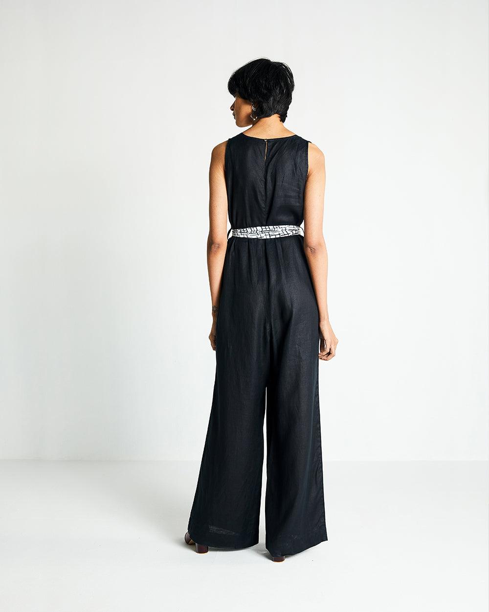 All Around the World Jumpsuit-Jumpsuit-Reistor-Black-XS-Urbanheer
