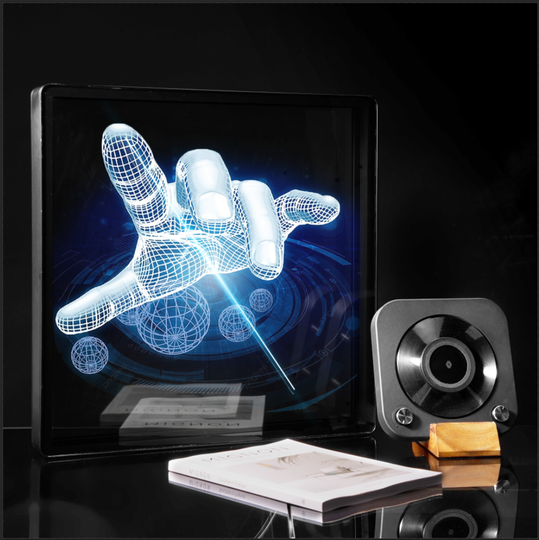 3D Hologram Led Fan With Frame-EP Designlab LLC-1-PACK-Urbanheer