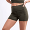 High-Waisted Athletic Shorts with Side Pockets-JupiterGear-Grey-Small / Medium-Urbanheer