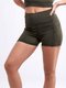 High-Waisted Athletic Shorts with Side Pockets-JupiterGear-Grey-Small / Medium-Urbanheer