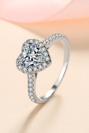 1 Carat Moissanite Heart-Shaped Ring-Street 360-Silver-4-Urbanheer