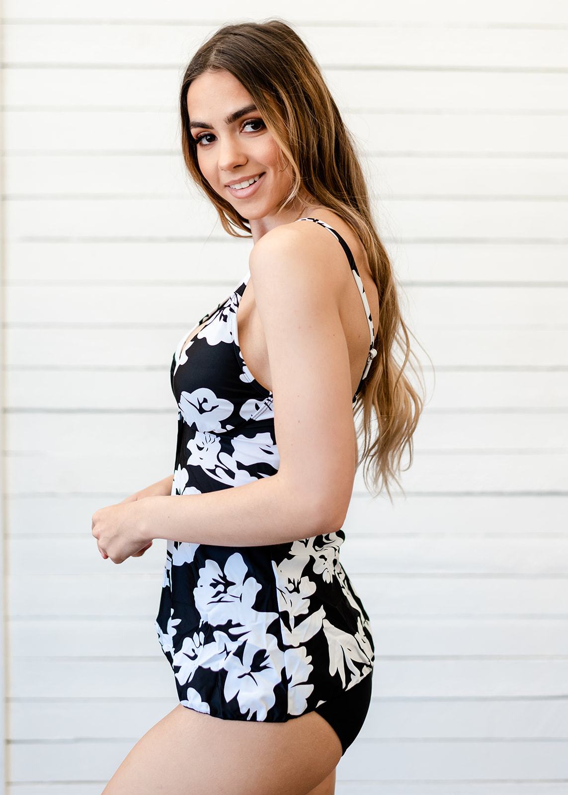 Yvette Printed Tankini-UHXSW-S-Urbanheer