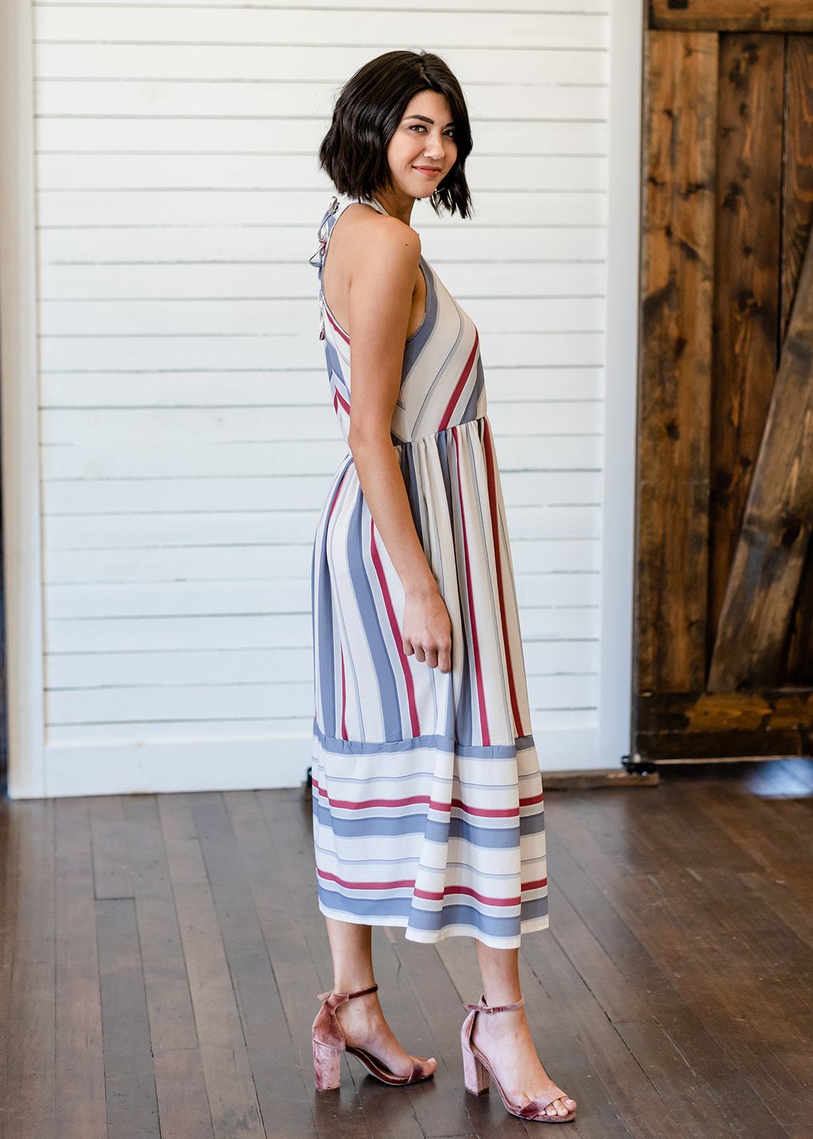 Oem Summer Nights Tank Dress-UHXSW-WHITE-GREY-S-Urbanheer