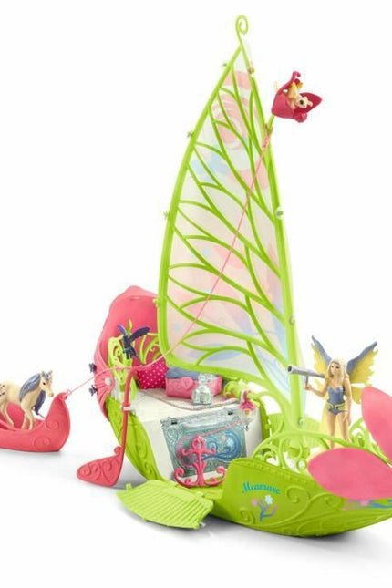 Playset Schleich Sera'S Magical Flower Boat Horse Plastic-Schleich-Urbanheer