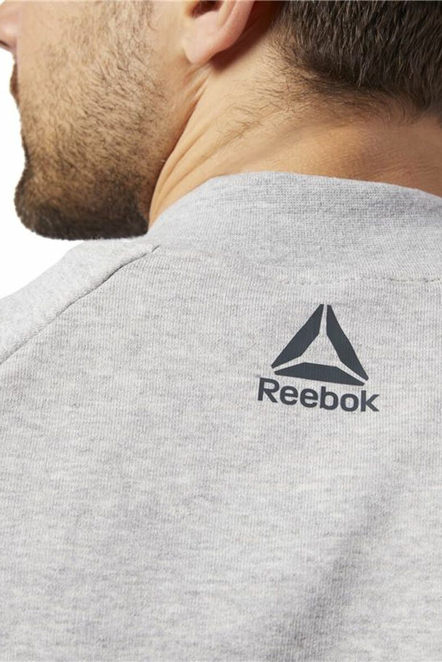 Men'S Sports Jacket Reebok Bomber Retro Grey-Sports | Fitness > Sports material and equipment > Sports Jackets-Reebok-Urbanheer