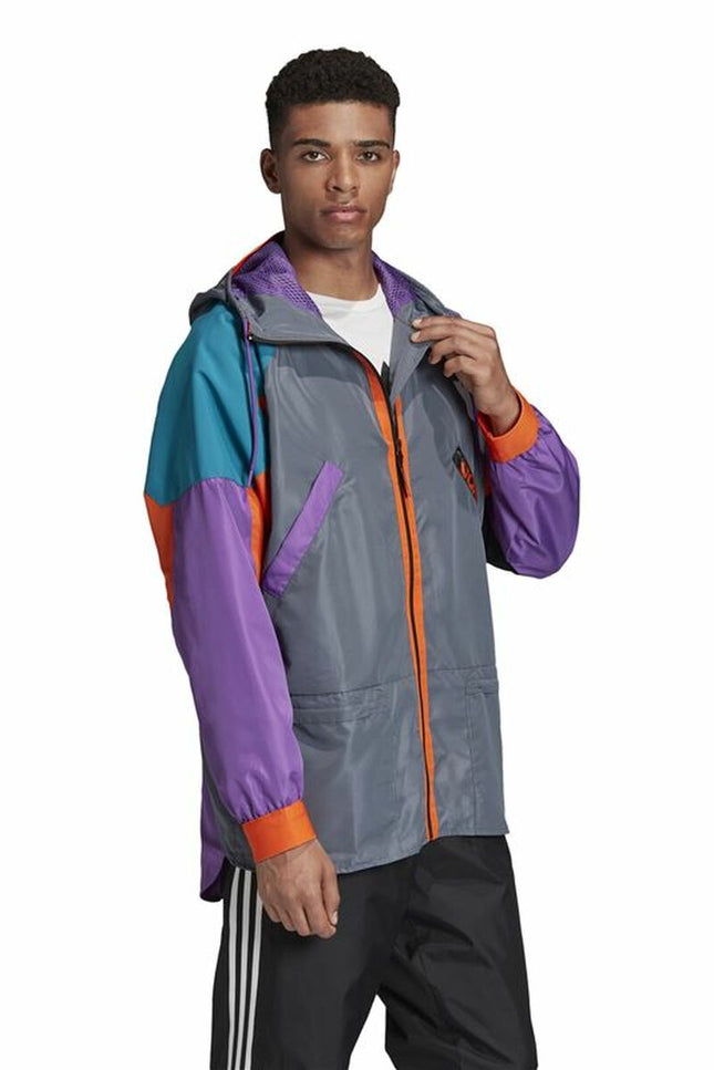Men'S Sports Jacket Adidas Originals Karkaj Dark Grey-Sports | Fitness > Sports material and equipment > Sports Jackets-Adidas-Urbanheer