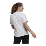 Men’s Short Sleeve T-Shirt Adidas Giant Logo White