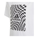 Short-sleeve Sports T-shirt B G T1 Adidas Graphic White