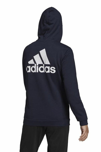 Men's Sports Jacket Adidas  Essentials French Terry Big Dark blue
