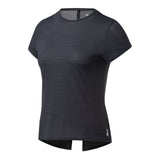 Women’s Short Sleeve T-Shirt Reebok Workout Ready Activchill Black
