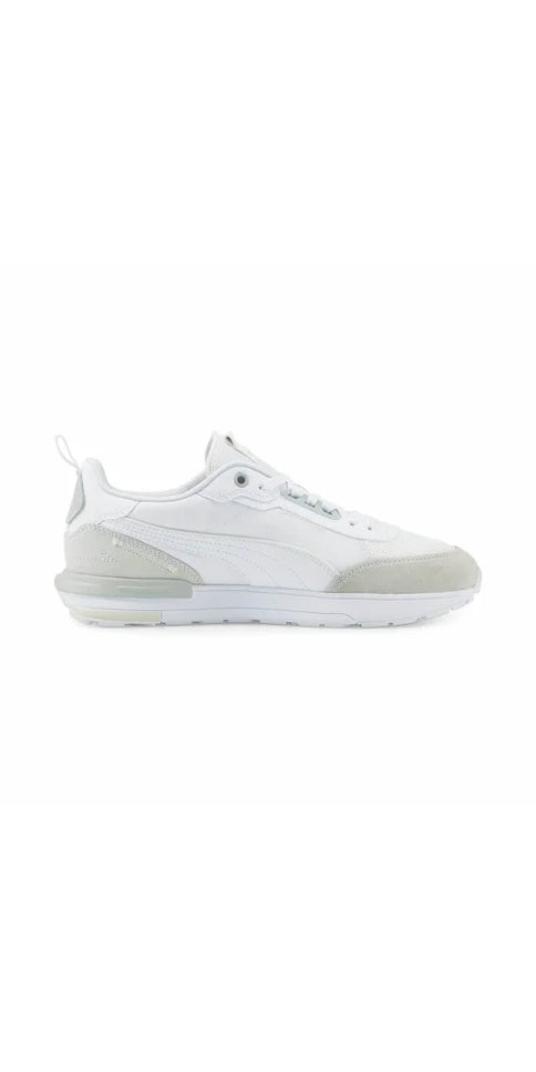 Sports Trainers for Women Puma R22 White Sneaker