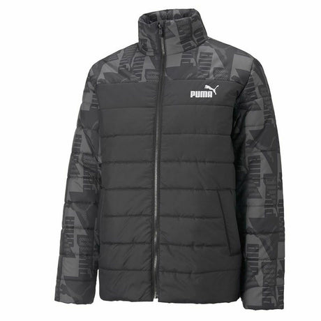 Men's Sports Jacket Puma Essentials Padded Black-0