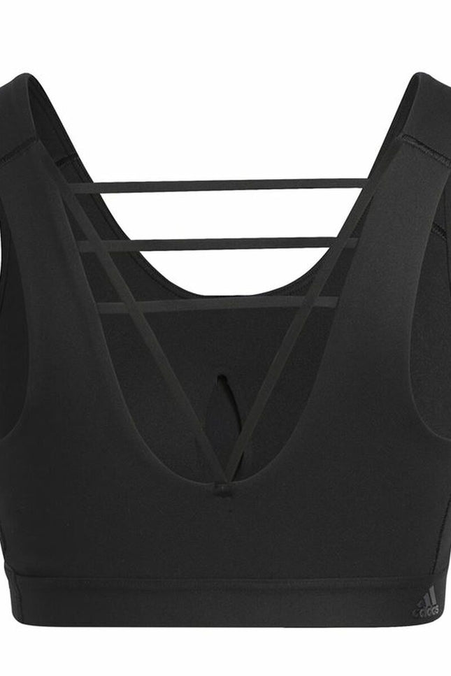 Sports Bra Adidas Coreflow Luxe Black-Sports | Fitness > Sports material and equipment > Sports bras-Adidas-Urbanheer