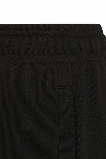 Children's Tracksuit Bottoms Adidas Big Logo Black