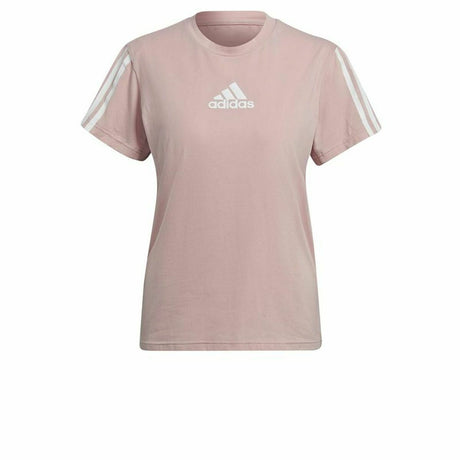 Women’s Short Sleeve T-Shirt Adidas Aeroready Made for Training Pink-0