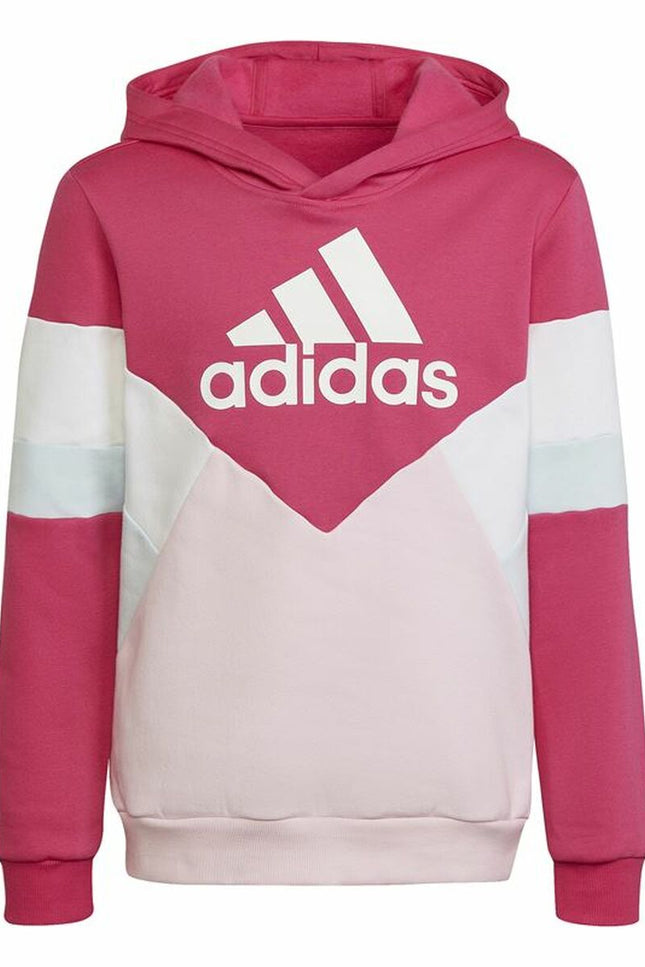 Hooded Sweatshirt For Girls Adidas Colorblock-Sports | Fitness > Sports material and equipment > Sports sweatshirts-Adidas-Urbanheer