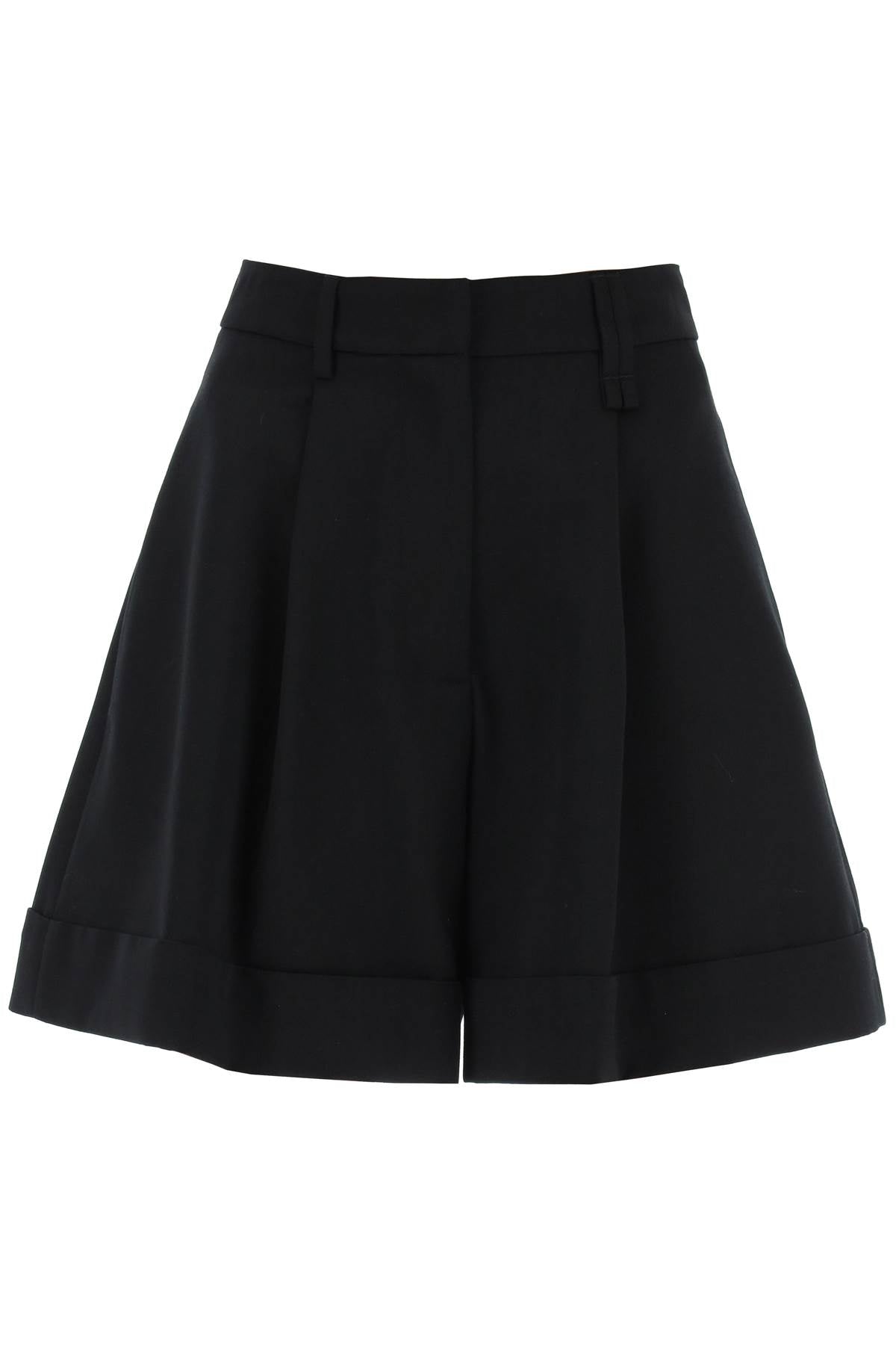 Simone rocha flared shorts with cuffed hem-Simone Rocha-6-Urbanheer