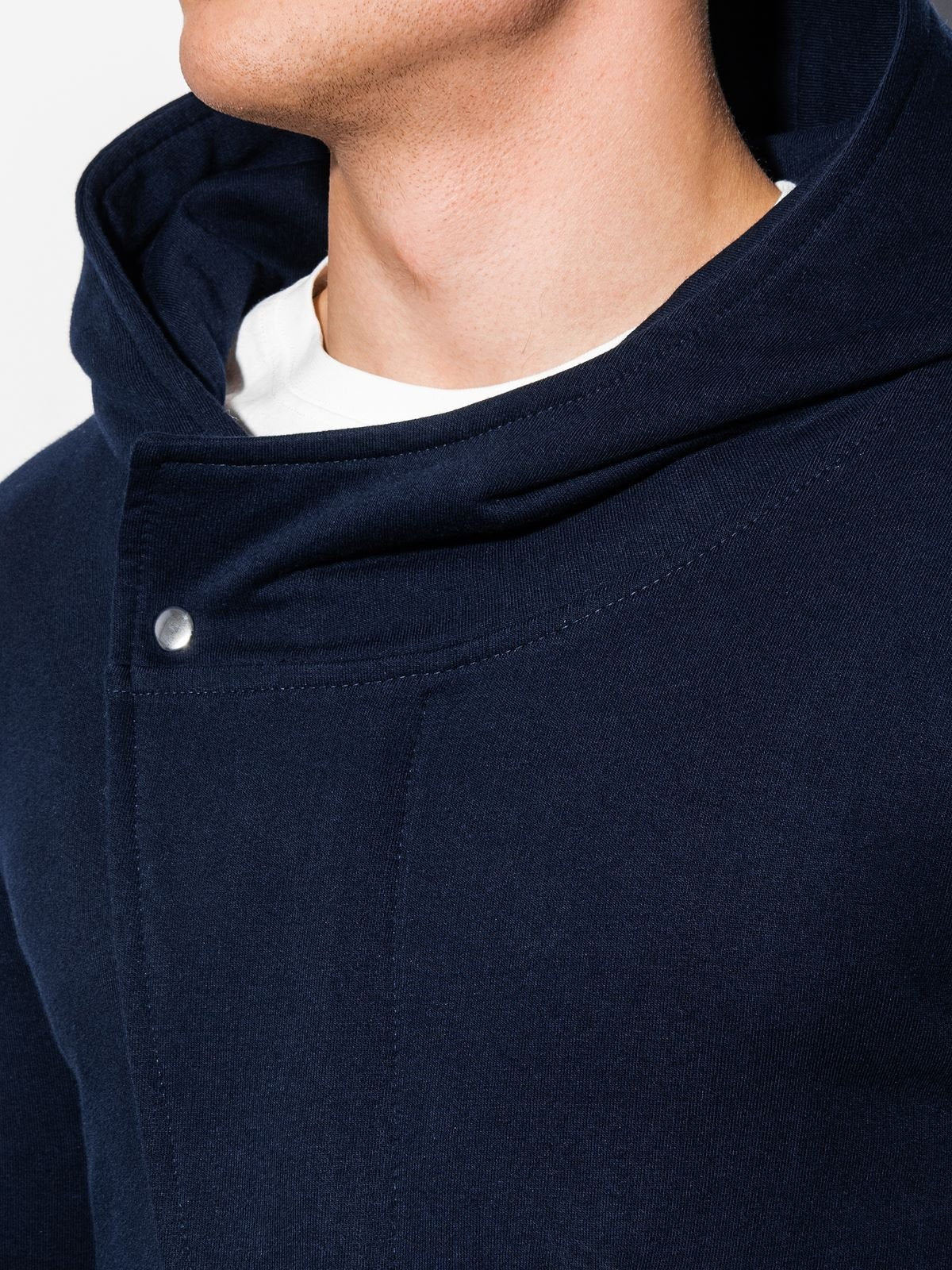 Men's sweatshirt zip hooded Hugo UrbanX navy-UHXE-M-Urbanheer